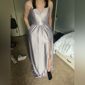 Purple sparkly prom dress, Size 3 from Windsor!